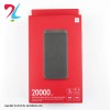 پاور بانک ظرفیت 20000 برند شیامی-رنگ مشکی